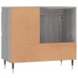 Armadietto Bagno Grigio Sonoma 65x33x60 cm in Legno Multistrato Armadietto Bagno Grigio Sonoma 65x33x60 cm in Legno Multistrato