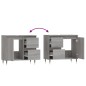 Armadietto Bagno Grigio Sonoma 65x33x60 cm in Legno Multistrato Armadietto Bagno Grigio Sonoma 65x33x60 cm in Legno Multistrato