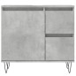 Armadietto da Bagno Grigio Cemento 65x33x60cm Legno Multistrato Armadietto da Bagno Grigio Cemento 65x33x60cm Legno Multistrato