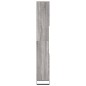 Armadietto Bagno Grigio Sonoma 30x30x190cm in Legno Multistrato Armadietto Bagno Grigio Sonoma 30x30x190cm in Legno Multistrato
