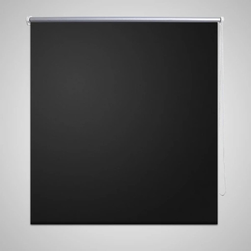 Tenda a Rullo Oscurante 140 x 230 cm Nera Tenda a Rullo Oscurante 140 x 230 cm Nera