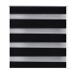 Tenda a rullo oscurante zebra 40x100cm nero Tenda a rullo oscurante zebra 40x100cm nero