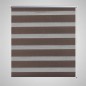 Tenda a rullo oscurante zebra 120x175 cm caffé Tenda a rullo oscurante zebra 120x175 cm caffé