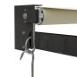 Tenda da Sole Retrattile Crema 5x3 m in Tessuto e Alluminio Tenda da Sole Retrattile Crema 5x3 m in Tessuto e Alluminio