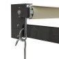 Tenda da Sole Retrattile Crema 3x2,5 m in Tessuto e Alluminio Tenda da Sole Retrattile Crema 3x2,5 m in Tessuto e Alluminio
