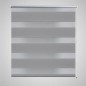 Tenda a rullo oscurante zebra 90x150 grigia Tenda a rullo oscurante zebra 90x150 grigia