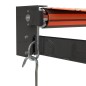 Tenda Retrattile Arancione Marrone 3,5x2,5m Tessuto e Alluminio