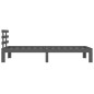 Giroletto Grigio Legno Massello 75x190 cm 2FT6 Piccolo Singolo Giroletto Grigio Legno Massello 75x190 cm 2FT6 Piccolo Singolo