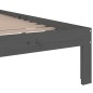 Giroletto Grigio Legno Massello 75x190 cm 2FT6 Piccolo Singolo Giroletto Grigio Legno Massello 75x190 cm 2FT6 Piccolo Singolo