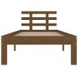 Giroletto Miele in Legno Massello 75x190 cm 2FT6 Small Single