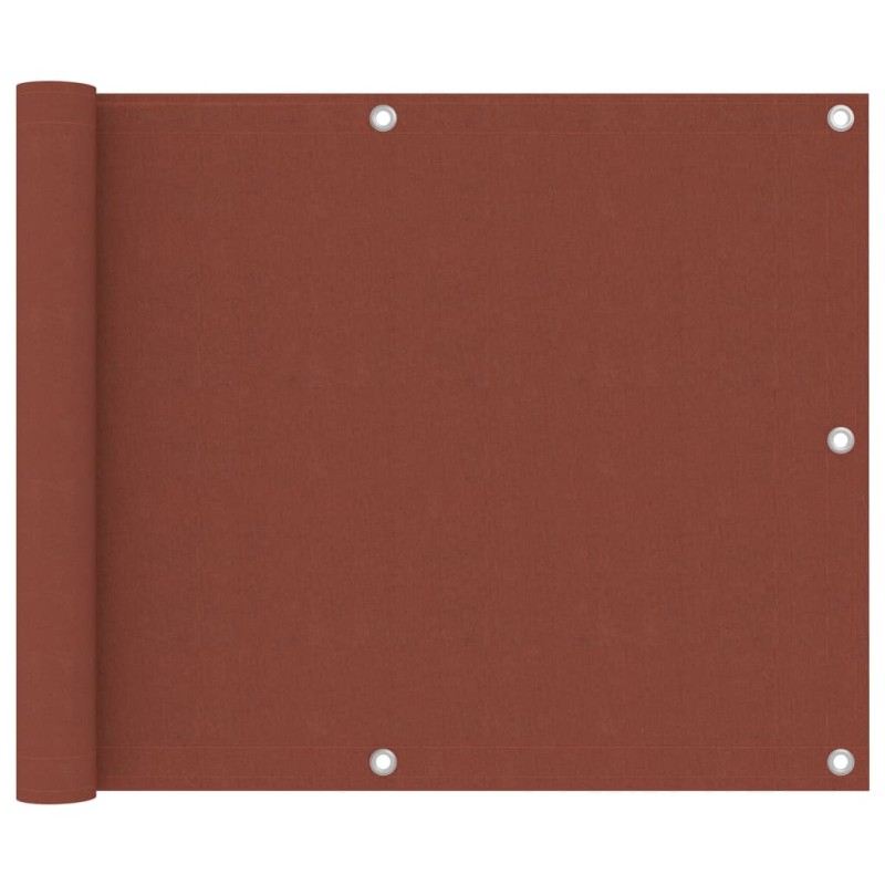 Paravento da Balcone Terracotta 75x300 cm Tessuto Oxford Paravento da Balcone Terracotta 75x300 cm Tessuto Oxford