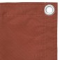 Paravento da Balcone Terracotta 75x300 cm Tessuto Oxford Paravento da Balcone Terracotta 75x300 cm Tessuto Oxford