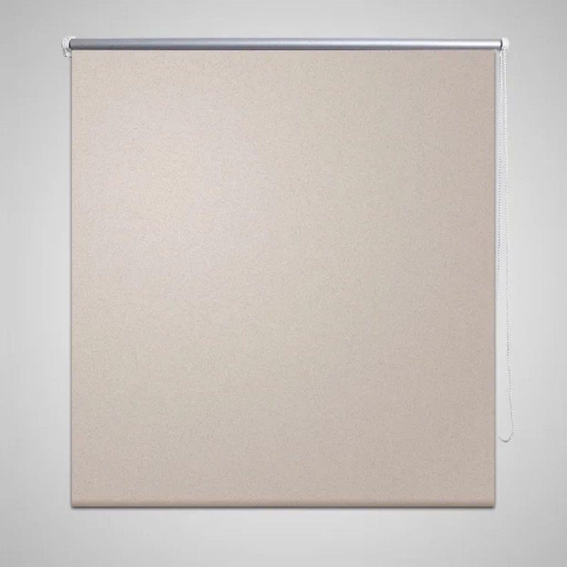 Tenda a Rullo Oscurante 100 x 230 cm Beige Tenda a Rullo Oscurante 100 x 230 cm Beige