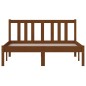 Giroletto Miele in Legno Massello 120x190 cm 4FT Small Double Giroletto Miele in Legno Massello 120x190 cm 4FT Small Double