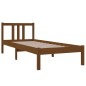 Giroletto Miele in Legno Massello 75x190 cm 2FT6 Small Single