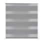 Tenda a rullo oscurante zebra 70x120 grigia Tenda a rullo oscurante zebra 70x120 grigia