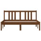 Giroletto Miele in Legno Massello 135x190 cm 4FT6 Doppio Giroletto Miele in Legno Massello 135x190 cm 4FT6 Doppio