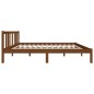 Giroletto Miele in Legno Massello 135x190 cm 4FT6 Doppio Giroletto Miele in Legno Massello 135x190 cm 4FT6 Doppio
