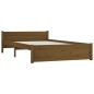 Giroletto Miele in Legno Massello 120x190 cm 4FT Small Double Giroletto Miele in Legno Massello 120x190 cm 4FT Small Double