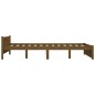Giroletto Miele in Legno Massello 120x190 cm 4FT Small Double Giroletto Miele in Legno Massello 120x190 cm 4FT Small Double