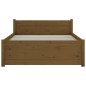 Giroletto Marrone Miele in Legno Massello 100x200 cm Giroletto Marrone Miele in Legno Massello 100x200 cm