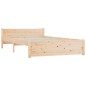 Giroletto in Legno Massello 135x190 cm 4FT6 Double