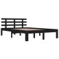 Giroletto Nero in Legno Massello 140x190 cm Giroletto Nero in Legno Massello 140x190 cm