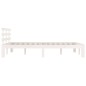 Giroletto Bianco in Legno Massello 180x200 cm 6FT Super King