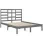 Giroletto Grigio in Legno Massello 140x190 cm Giroletto Grigio in Legno Massello 140x190 cm