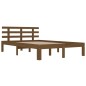 Giroletto Miele in Legno Massello 135x190 cm 4FT6 Double Giroletto Miele in Legno Massello 135x190 cm 4FT6 Double