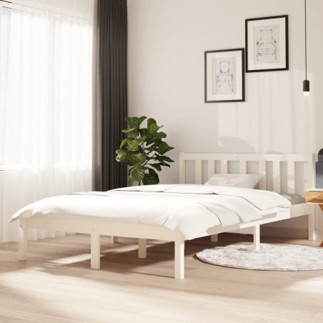 Giroletto Bianco in Legno Massello 120x200 cm