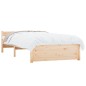Giroletto in Legno Massello 75x190 cm 2FT6 Small Single Giroletto in Legno Massello 75x190 cm 2FT6 Small Single