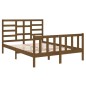 Giroletto Miele in Legno Massello 120x190 cm 4FT Small Double Giroletto Miele in Legno Massello 120x190 cm 4FT Small Double