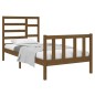 Giroletto Miele Legno Massello Pino 75x190cm 2FT6 Small Single Giroletto Miele Legno Massello Pino 75x190cm 2FT6 Small Single