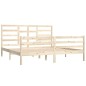 Giroletto in Legno Massello 180x200 cm 6FT Super King Giroletto in Legno Massello 180x200 cm 6FT Super King