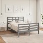 Giroletto in Legno Massello Grigio 140x190 cm Giroletto in Legno Massello Grigio 140x190 cm