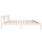 Giroletto Bianco in Legno Massello 180x200 cm 6FT Super King Giroletto Bianco in Legno Massello 180x200 cm 6FT Super King