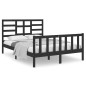 Giroletto Nero in Legno Massello 140x190 cm Giroletto Nero in Legno Massello 140x190 cm