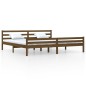 Giroletto Miele in Legno Massello 180x200 cm 6FT Super King Giroletto Miele in Legno Massello 180x200 cm 6FT Super King