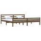 Giroletto Miele in Legno Massello 180x200 cm 6FT Super King Giroletto Miele in Legno Massello 180x200 cm 6FT Super King
