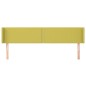 Testiera ad Orecchio Verde 163x16x78/88 cm in Tessuto Testiera ad Orecchio Verde 163x16x78/88 cm in Tessuto
