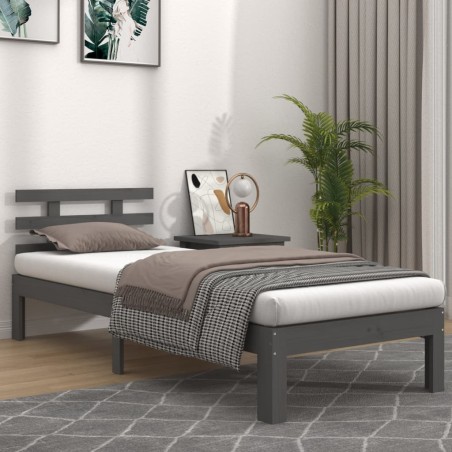 Giroletto Grigio in Legno Massello 100x200 cm