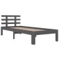 Giroletto Grigio in Legno Massello 100x200 cm