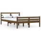 Giroletto Miele in Legno Massello 135x190 cm 4FT6 Double Giroletto Miele in Legno Massello 135x190 cm 4FT6 Double