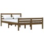 Giroletto Miele in Legno Massello 135x190 cm 4FT6 Double Giroletto Miele in Legno Massello 135x190 cm 4FT6 Double