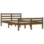 Giroletto Miele in Legno Massello 135x190 cm 4FT6 Double Giroletto Miele in Legno Massello 135x190 cm 4FT6 Double