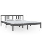 Giroletto Grigio in Legno Massello 160x200 cm Giroletto Grigio in Legno Massello 160x200 cm