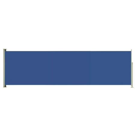 vidaXL Tenda da Sole Laterale Retrattile per Patio 180x600 cm Blu