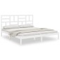 Giroletto Bianco in Legno Massello 180x200 cm 6FT Super King Giroletto Bianco in Legno Massello 180x200 cm 6FT Super King