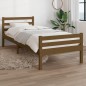 Giroletto Miele in Legno Massello 75x190 cm 2FT6 Small Single Giroletto Miele in Legno Massello 75x190 cm 2FT6 Small Single